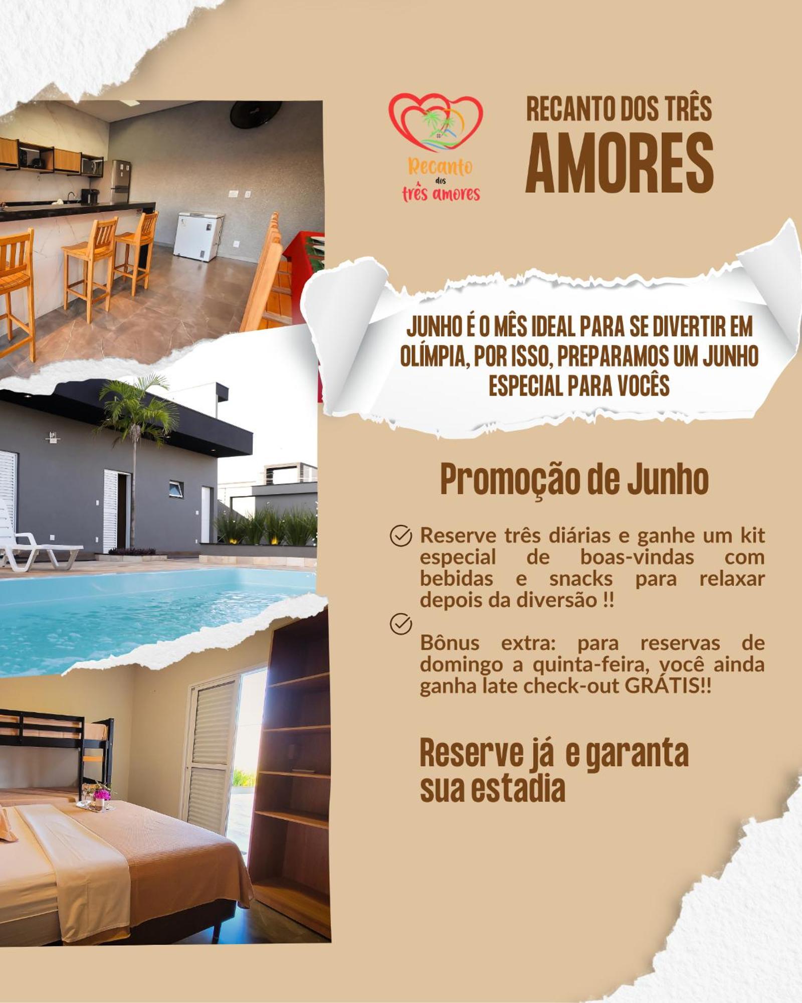 Holiday home Recanto Dos Tres Amores Olimpia